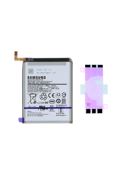 Samsung Uyumlu M31s M317f Batarya Pil Telefon Bataryası Pil Bandı Yanında