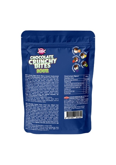 Çıkolata Kaplı Crunchy Bıtes Sour