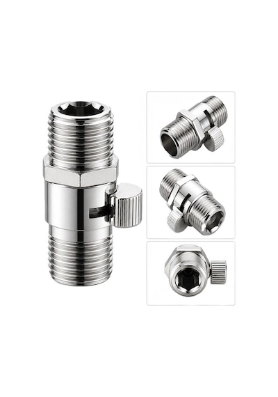 Sunup Sn-38122 Metal Çift Dış Dişli Ayarlanabilir Akış Kontrol Vanası
