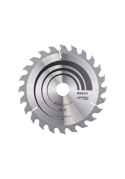 Bosch Optiline Wood 210 x 30 MM 24 Diş Daire Testere Bıçağı - 2608640621