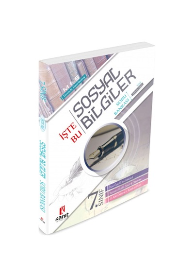 Kanıt Yayınları 7. Sınıf Sosyal Bilgiler Işte Bu Soru Bankası ​