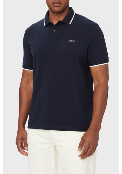 Guess Ss Premium Regular Fit Düğmeli Erkek Polo M6yp47k4898 Polo M6yp47 K4898 G7v2 Lacivert