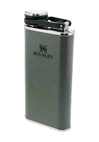 Stanley Klasik Cep Matarası 0.23 Litre - Yeşil Hammertone Green Paslanmaz Çelik