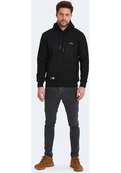 Slazenger OLTA IN Erkek Sweatshirt Siyah