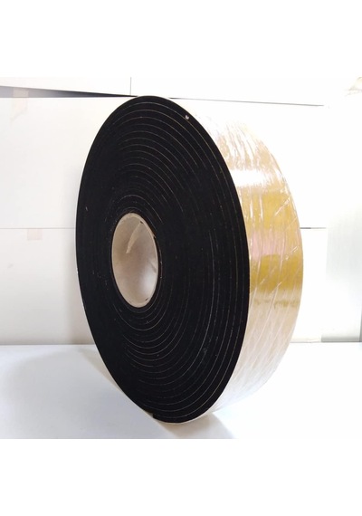 Kapı Pencere İzolasyon Bandı Yapışkan Sünger 5 Mm Kalınlık 50 Mm Genişlik 10 Metre Uzunluk/epdm-5 50