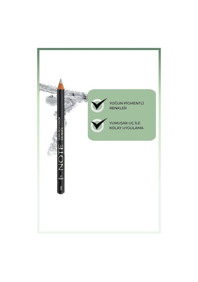 Note Cosmetique Ultra Rich Color Göz Kalemi 07 Iceberg - Gümüş Rengi