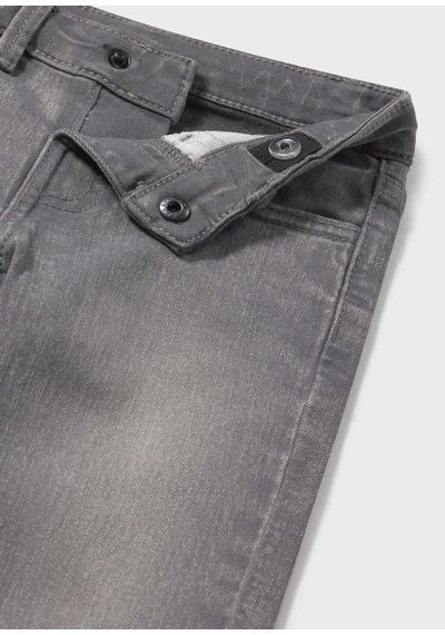 Mayoral Erkek Bebek Slim Fit Kot Pantolon Gri