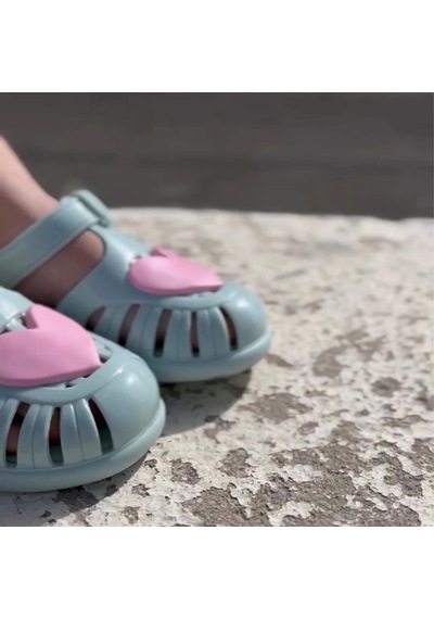 Igor Tobby Gloss Love S10271 Kız Çocuk Sandalet Su Yeşili