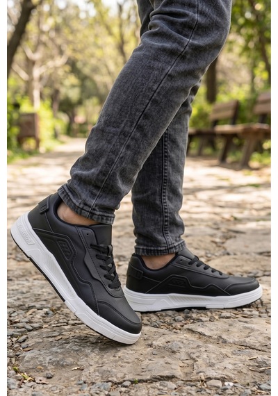 In Step City Walker Siyah Günlük Erkek Spor Ayakkabı