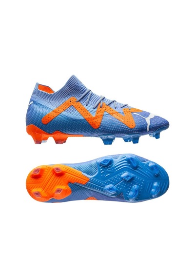 Puma Future Ultimate Fg/ag Erkek Krampon 107165-01 Mavi - Turuncu