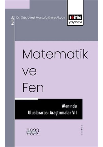 Matematik Ve Fen Alanında Uluslararası Araştırmalar Vıı / Must...