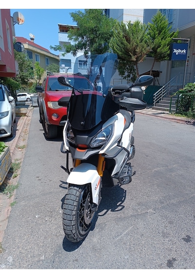 Peugeot Xp400 Gt Uyumlu Ön Cam Şeffaf, Füme, 65cm Yükseklik