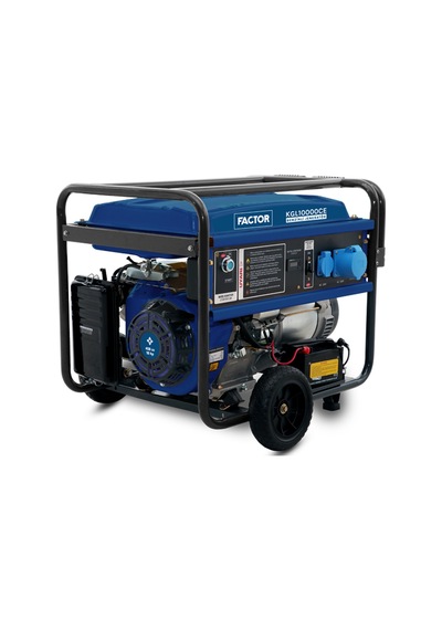 Factor 9.4 Kva Benzinli İpli -marşlı Monofaz Jeneratör Fckgl10000ce