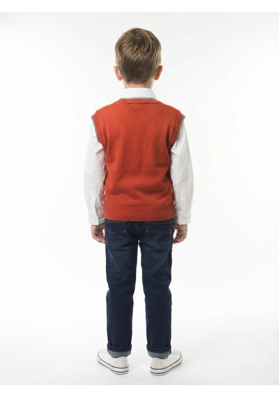 Xo Kids Erkek Çocuk 4lü Alt Üst Takım 2-5 Yaş 12207 Kahverengi