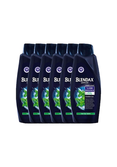Blendax Erkek Mentol Ferahlığı Şampuan 6 x 500 ML