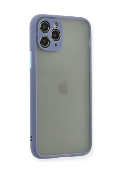 Apple Uyumlu  iPhone 11 Pro Kılıf Montreal Silikon Kapak Gri