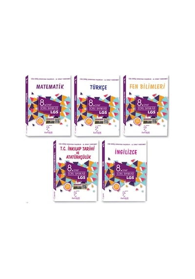 Karekök Yayıncılık 8. Sınıf Süper Set 5 Kitap