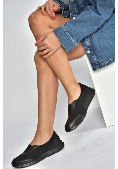Fox Shoes U555191003 Siyah Hakiki Deri Comfort Ortopedik Taban Kadın Ayakkabı Siyah-hakiki Deri Fox Shoes U555191003 Siyah Hakiki Deri Comfort Ortopedik Taban Kadın Ayakkabı Siyah-hakiki Deri