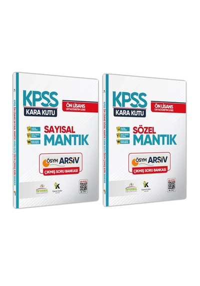Kpss Önlisans/ortaöğretim Sayısal Ve Sözel Mantık Kara Kutu En Kapsamlı Çıkmış Soru B. Çözümlü