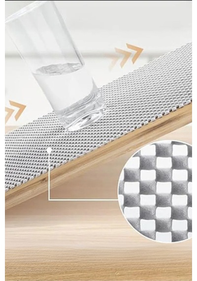 Çok Amaçlı Halı Altı, Mutak, Çekmece Ve Raf İçin Kesilebilir Kaydırmaz 38 92cm Plastik 30 X 97 Mavi Diğer