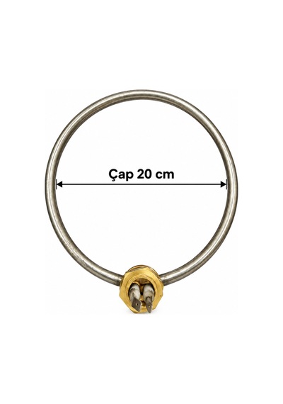 Semaver & Çay Makinası Rezistansı 500 Watt Gri