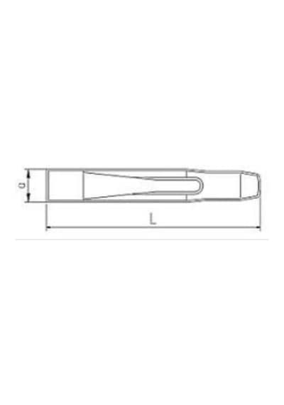 İzeltaş Keski Düz 100Mm
