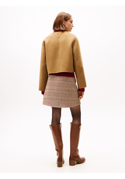 Tommy Hilfiger Df Wool Blend Reg Lady Jacket Kadın Kahverengi Mont - Ww0ww47446 Kahverengi Tommy Hilfiger Df Wool Blend Reg Lady Jacket Kadın Kahverengi Mont - Ww0ww47446 Kahverengi