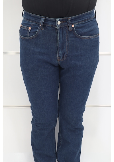 Denim Cartel Dmctekstil Erkek 975 Koyu Mavi Yüksek Bel Rahat Kesim Boru Paça Jean Pantolon Denim Cartel Dmctekstil Erkek 975 Koyu Mavi Yüksek Bel Rahat Kesim Boru Paça Jean Pantolon