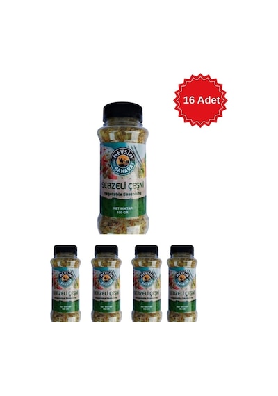 Araz Et Sebzeli Çeşni 80 Gr X 16 Adet - Pilav Çorba Ve Yemekler Için Lezzet Artırıcı