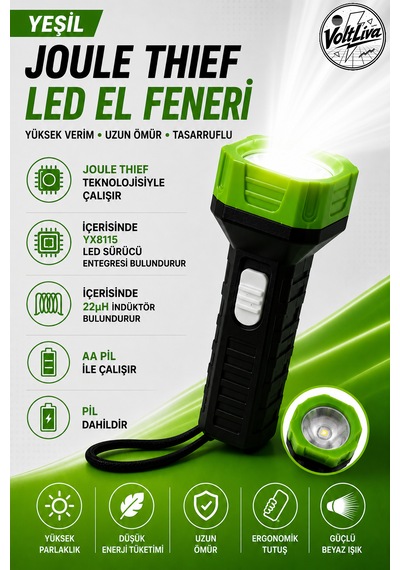 Led El Feneri Yeşil