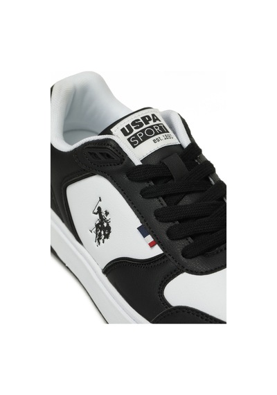 U.s. Polo Assn. Panoa 5pr Beyaz Erkek Sneaker 000000000102033398 Beyaz-sıyah