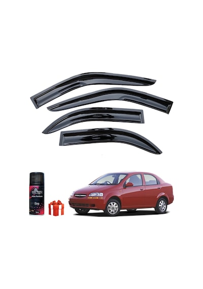Kalos Sedan Mügen Cam Rüzgarlığı 2004-2007 Arası 4 Lü Takım+koku