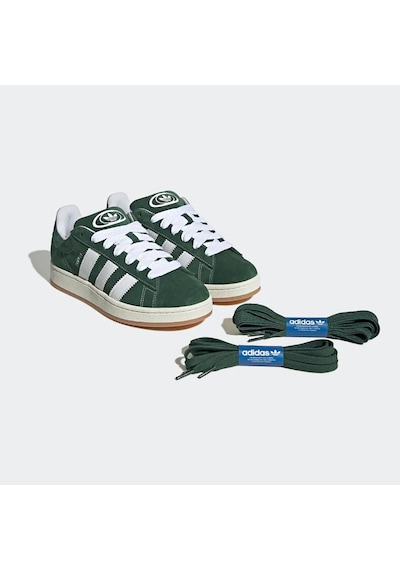 Drkgrn/ftwwht/owhıte Adidas Erkek Günlük Spor Ayakkabı Campus 00s H03472 Yeşil