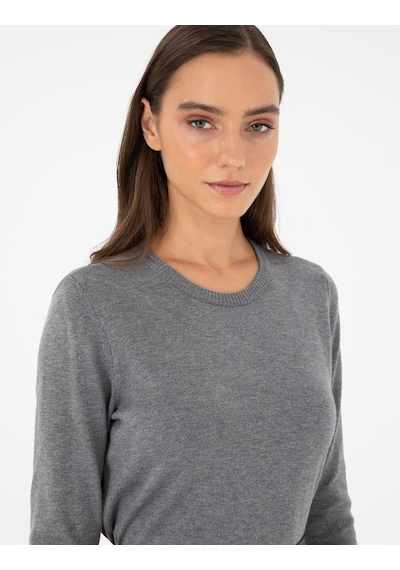 Pierre Cardin Kadın Antrasit Elbise Triko 50296580-vr006 Antrasit