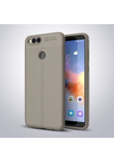 Lexroo Huawei Honor 7x Niss Silikon Kılıf - Gri