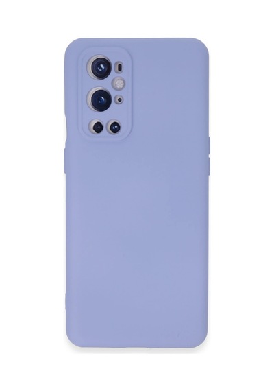 Newface - 23 - One Plus 9 Pro Kılıf Nano İçi Kadife Silikon - Ece-umay - - Lila LİLA