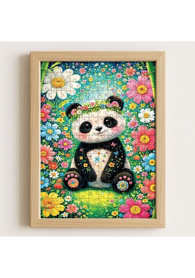 Ks Games 300 Parça Sevimli Panda Sweet Panda Puzzle - Serdar Karakaş - 19275