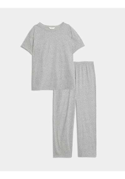 Marks & Spencer Flatpack Pijama Takımı T37004620F Gri