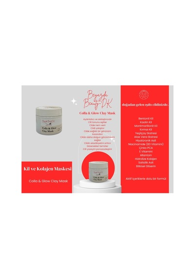 Colla & Glow Clay Mask -kil Maskesi 100 Ml