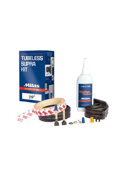 Rubena Mitas 29 İnc Tubeless Dönüşüm Seti Tubeless Kit Gri