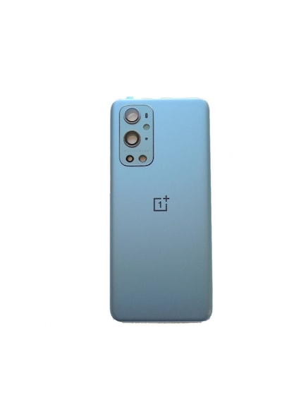 Oneplus 9 Arka Pil Batarya Kapağı Cam Kamera Lensli Le2110/le115-siyah Senalstore