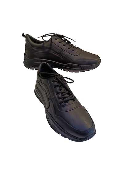 Castle Black 13255 Erkek Deri Casual Ayakkabı Siyah