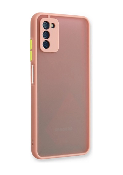 Cosmotex Newface Samsung Galaxy Uyumlu  A03s Kılıf Montreal Silikon Kapak - Pembe
