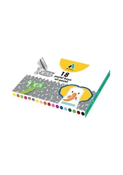 Pastel Boya Karışık Set 18Li Adel