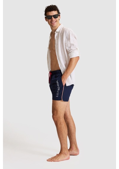 U.s. Polo Assn. Erkek Lacivert Deniz Şortu 50322249-vr033