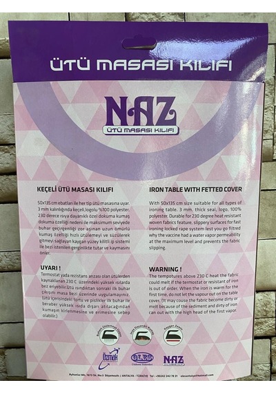 Ütü Masası Kılıfı