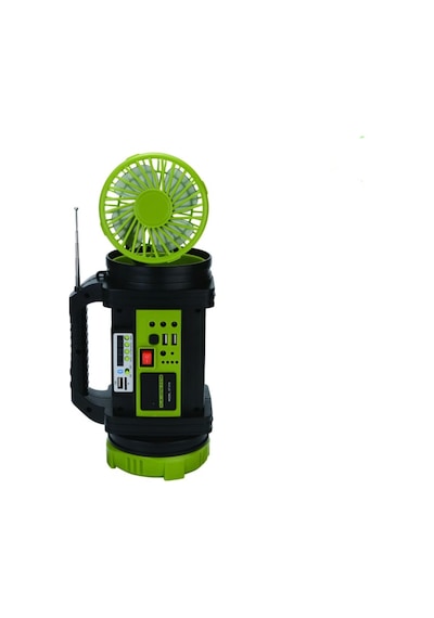 Wıson Ws-5683 Şarjlı 30w Solar Şarjlı Ev Aydınlatma Seti Ra Ve Fan Powebank