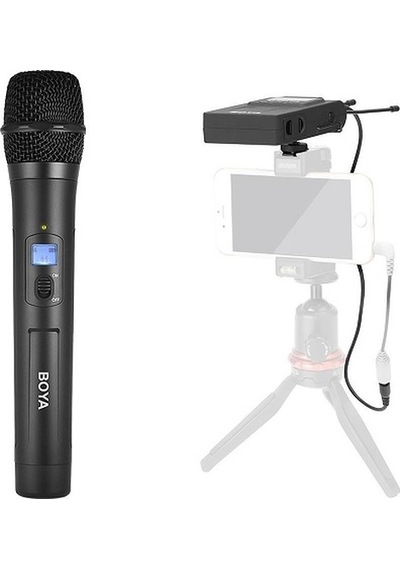 Boya By Wm8 Pro Kit 3 Kablosuz El Mikrofonu Seti