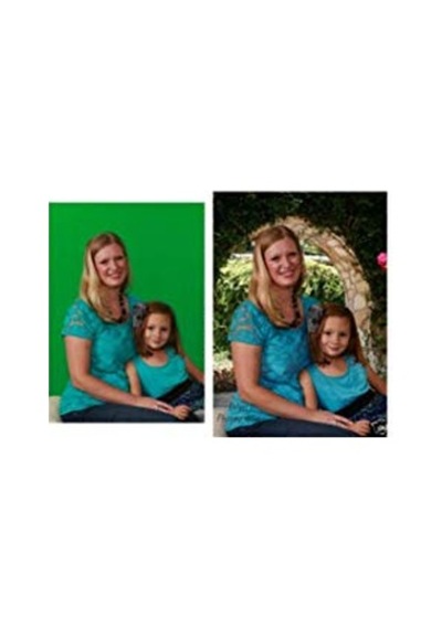 Chromakey-green Screen- Greenbox Yeşil Fon Perde 2x3 M Çok Renkli