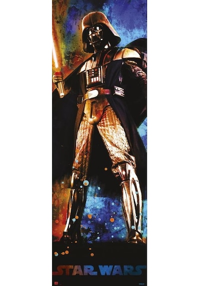 Star Wars Dart Vader Door Poster Star Wars Dart Vader Door Poster